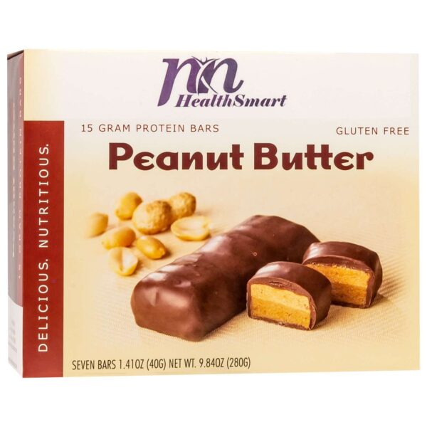 HealthSmart Protein Bars - Peanut Butter, 7 Bars/Field