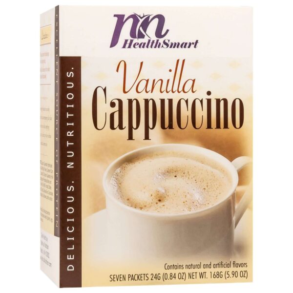 HealthSmart Protein Sizzling Cappuccino - Vanilla, 7 Servings/Field