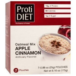 ProtiDiet Oatmeal - Apple Cinnamon - 7/Field