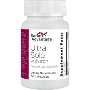 Bariatric Advantage - Ultra Solo Multi Formula with Iron - 1 Per Day - 30 Capsules