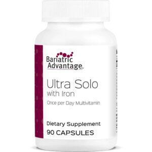 Bariatric Advantage - Ultra Solo Multi Formula with Iron - 1 Per Day - 90 Capsules