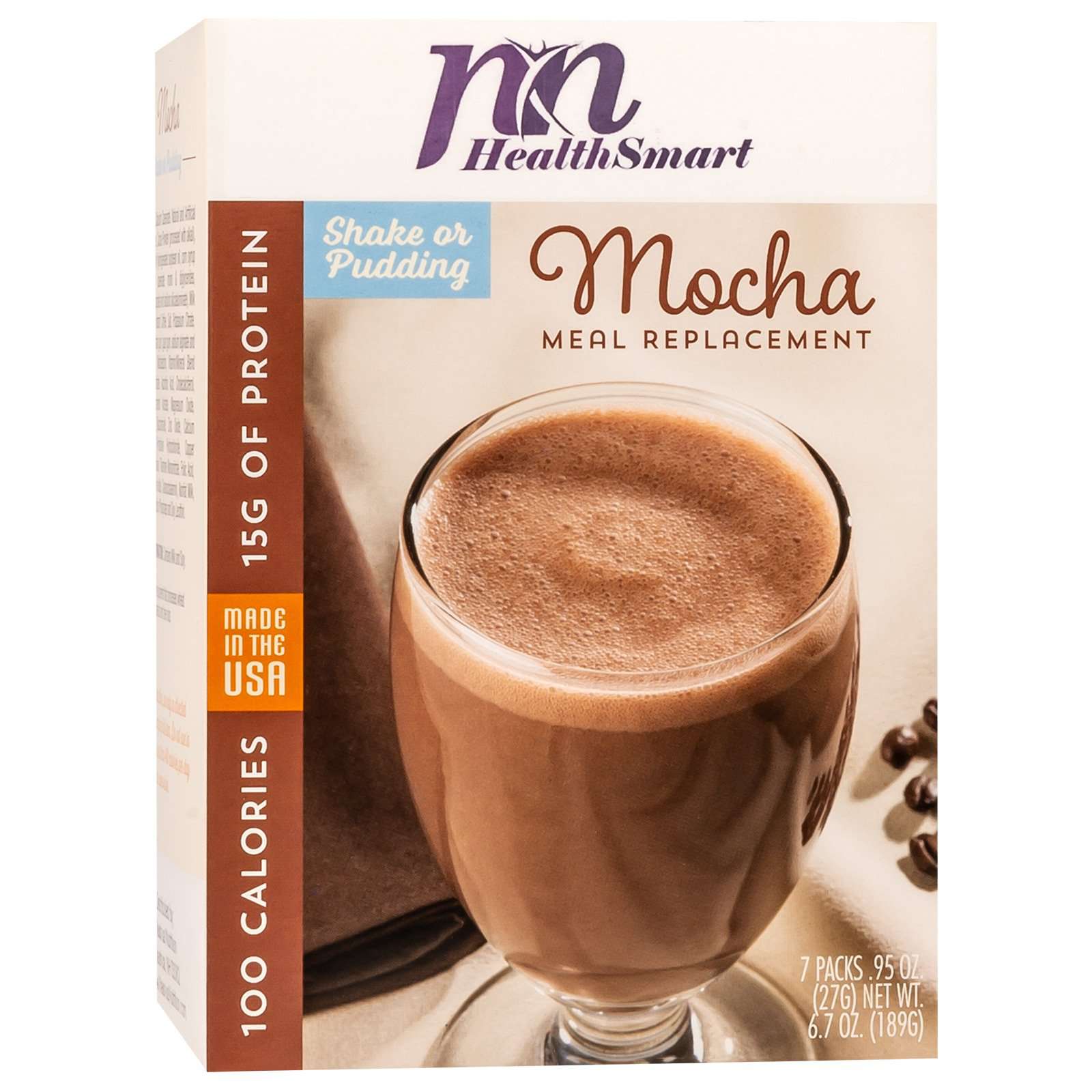 HealthSmart 100 Calorie Meal Replacement - Mocha - 7/Box HealthSmart 100 Calorie Meal Replacement - Mocha - 7/Box