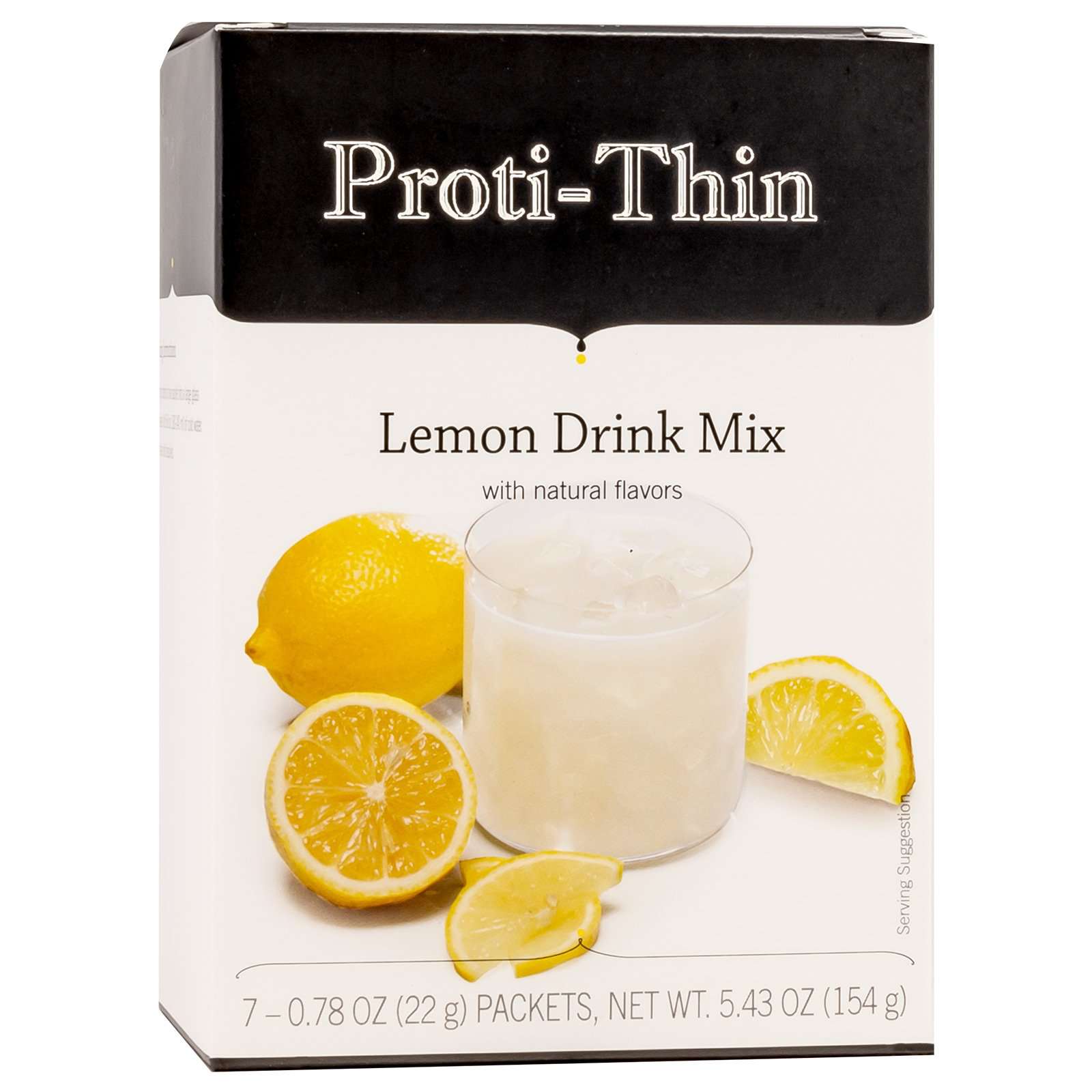 Proti-Thin Fruit Drink - Lemon - 7/Box Proti-Thin Fruit Drink - Lemon - 7/Box