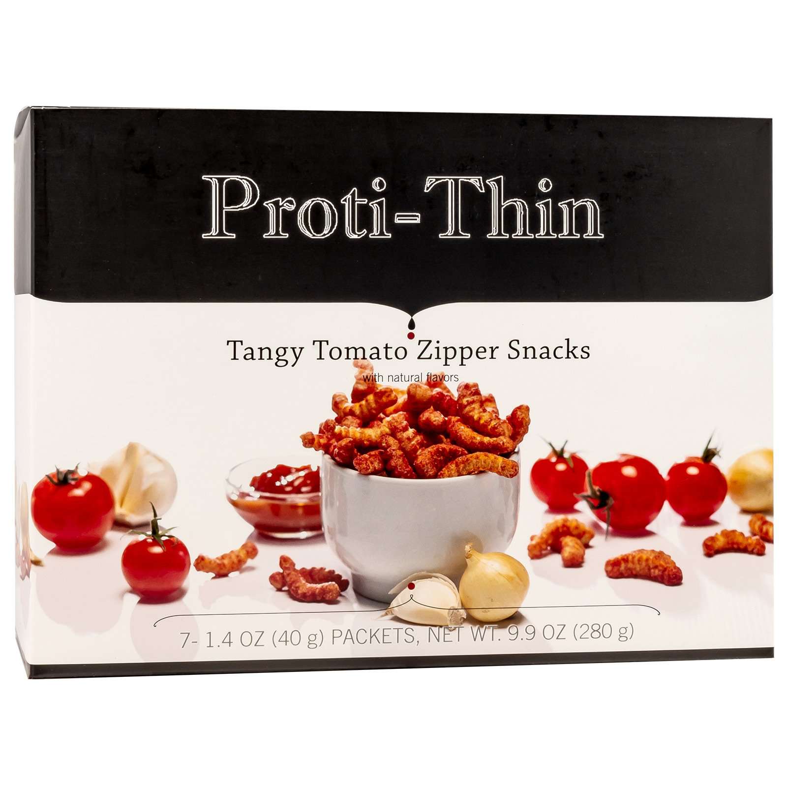 Proti-Thin Zipper Snacks - Tangy Tomato - 7/Box Proti-Thin Zipper Snacks - Tangy Tomato - 7/Box