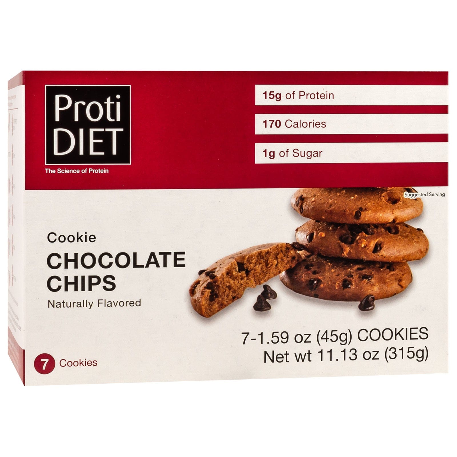 ProtiDiet Cookies - Chocolate Chip - 7/Box ProtiDiet Cookies - Chocolate Chip - 7/Box