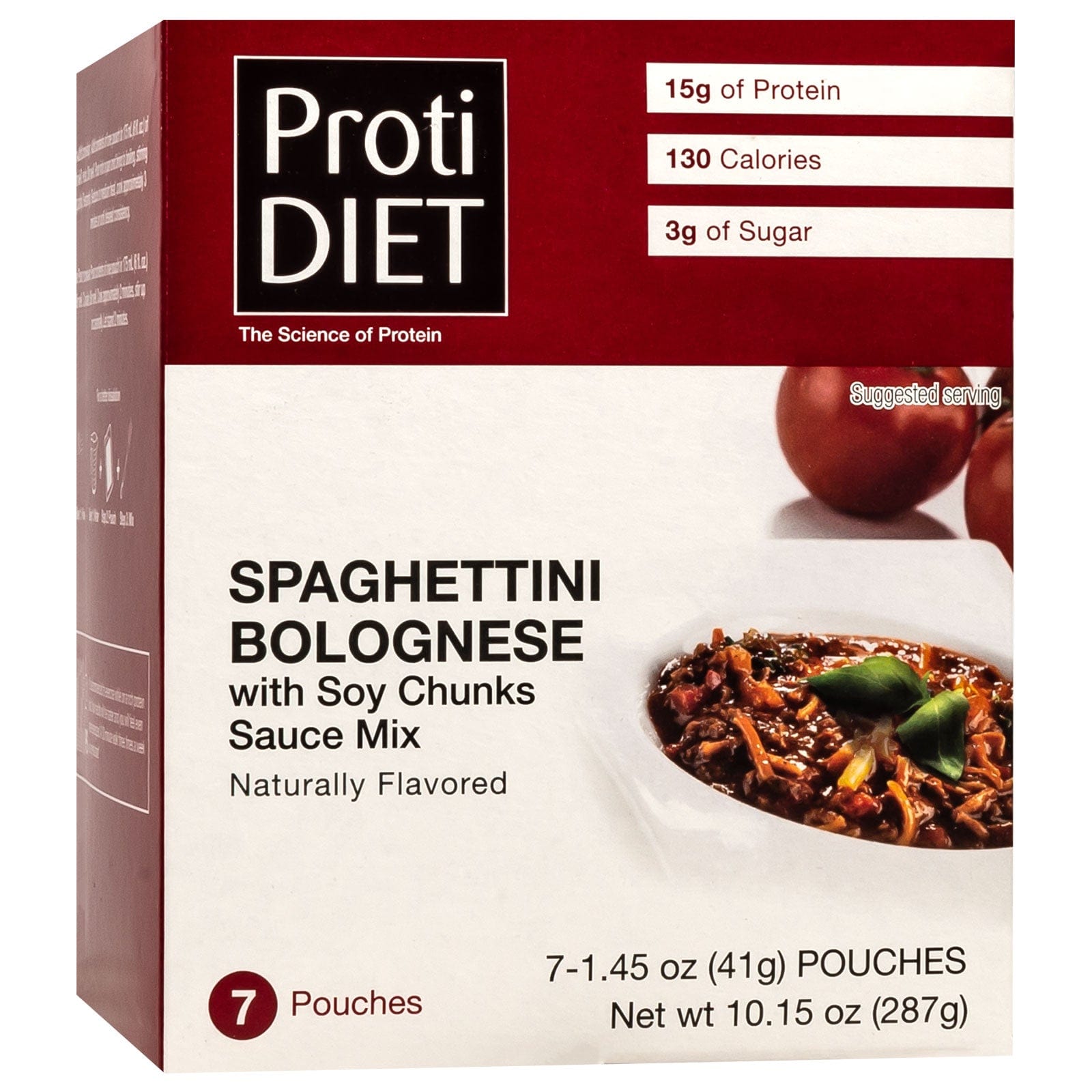 ProtiDiet Dinner - Spaghettini with Soy Chunk Sauce Mix - 7/Box ProtiDiet Dinner - Spaghettini with Soy Chunk Sauce Mix - 7/Box