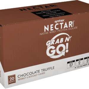 Syntrax - Nectar Protein Powder - Grab N Go - Chocolate Truffle - 20 Individual Servings