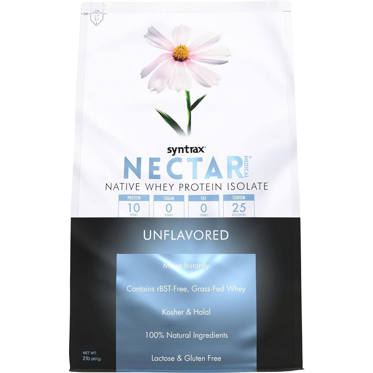 Syntrax - Nectar Protein Powder - Medical Unflavored - 2lb Bag Syntrax - Nectar Protein Powder - Medical Unflavored - 2lb Bag