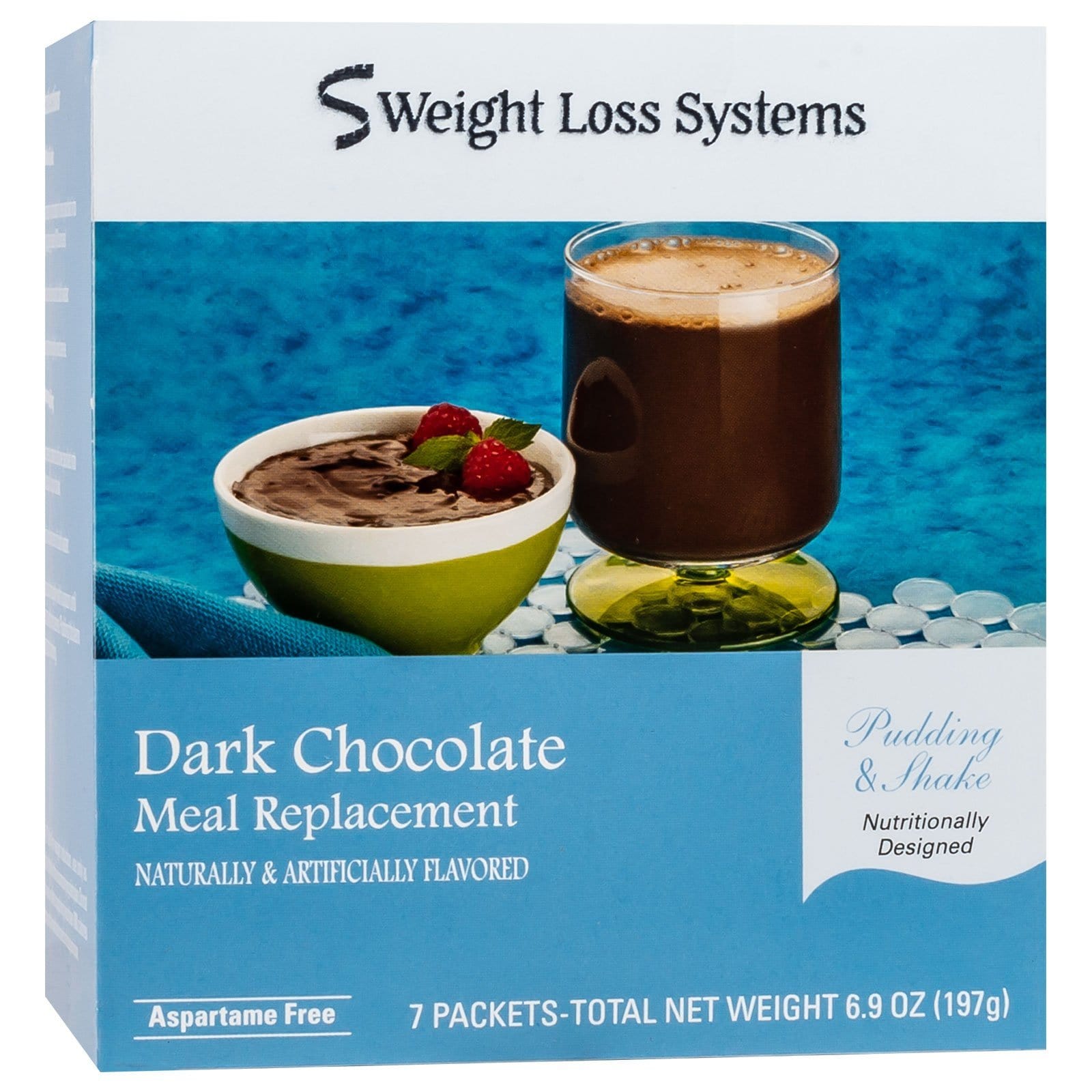 Weight Loss Systems Pudding & Shake - Dark Chocolate - 7/Box Weight Loss Systems Pudding & Shake - Dark Chocolate - 7/Box