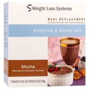 Weight Loss Systems Pudding & Shake - Mocha - 7/Box