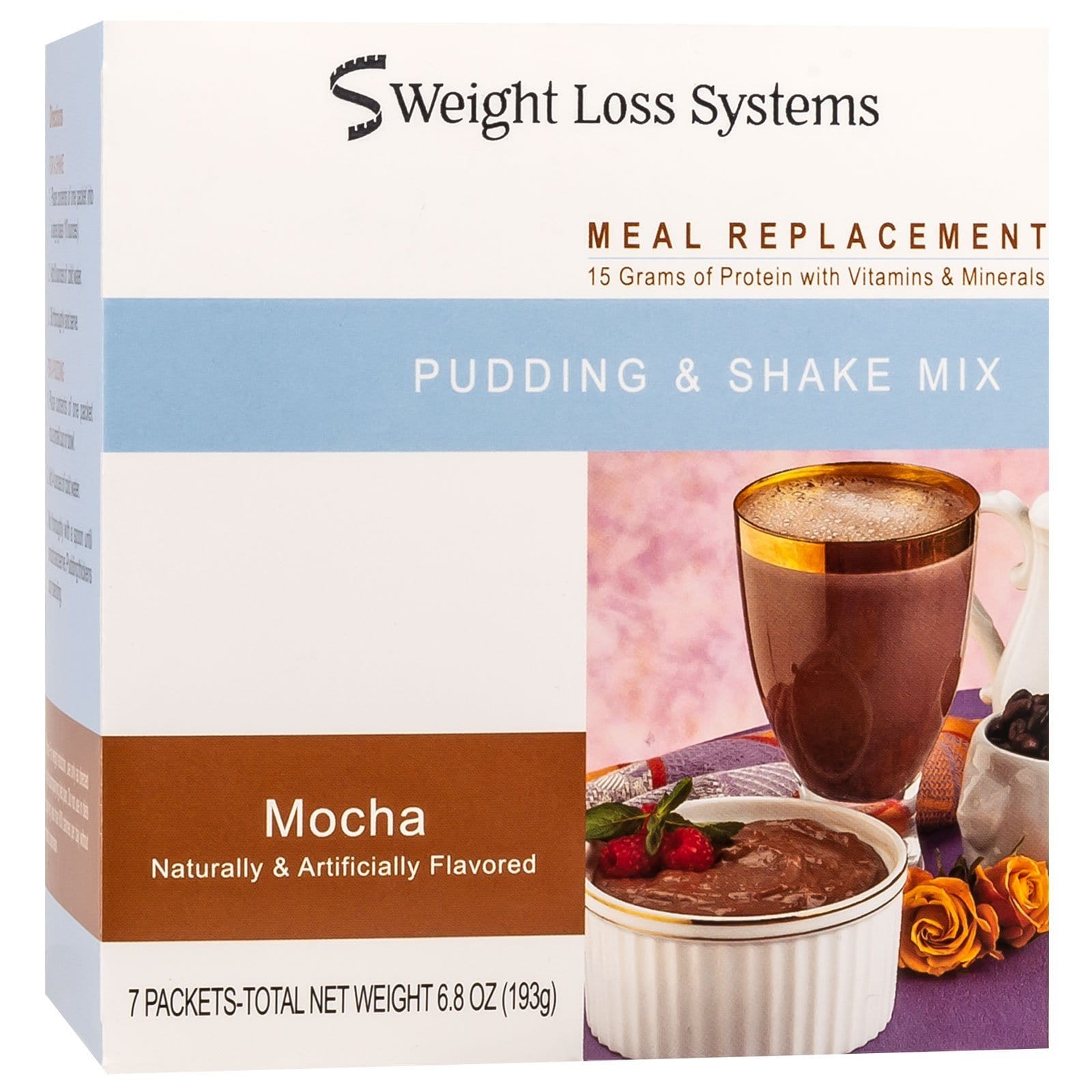 Weight Loss Systems Pudding & Shake - Mocha - 7/Box Weight Loss Systems Pudding & Shake - Mocha - 7/Box