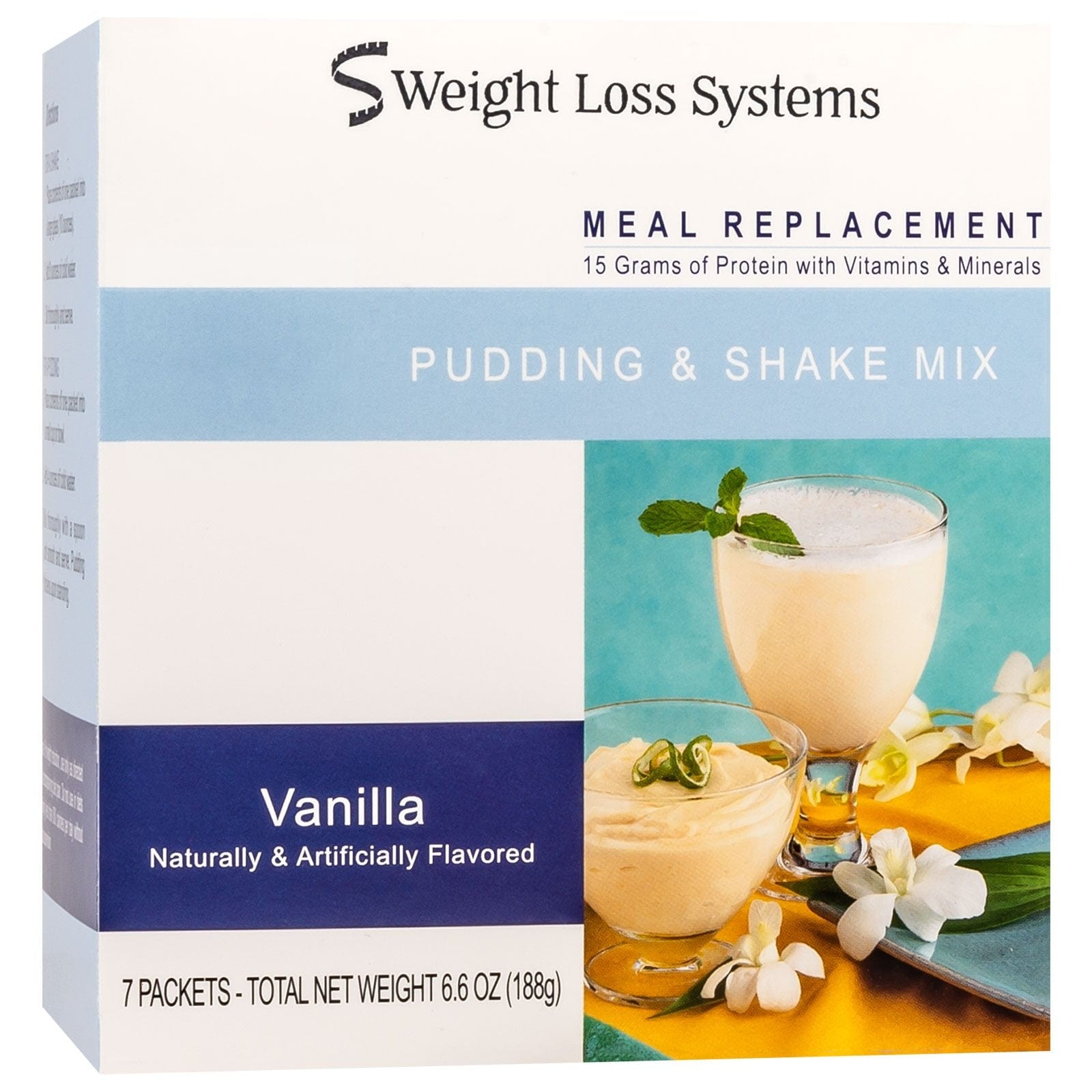 Weight Loss Systems Pudding & Shake - Vanilla - 7/Box Weight Loss Systems Pudding & Shake - Vanilla - 7/Box